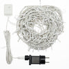 Cascata effetto Nevicata luci a led per esterno decorazione natalizie h 80 x 360 cm