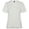 Vero Moda t-shirt bianca a pois art. Kaia 10322565 T-shirt Vero Moda