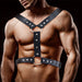 FI-454 INTOYOU BDSM LINE FABRIO PETTORALE MASCHILE BONDAGE PELLE VEGAN Salute e cura della persona/Erotismo e contraccezione/Bondage/Accessori per costrizione Kondorama - Martinsicuro, Commerciovirtuoso.it