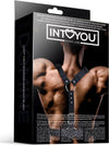 FI-454 INTOYOU BDSM LINE FABRIO PETTORALE MASCHILE BONDAGE PELLE VEGAN Salute e cura della persona/Erotismo e contraccezione/Bondage/Accessori per costrizione Kondorama - Martinsicuro, Commerciovirtuoso.it