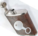 FIASCHETTA LIQUORE TASCABILE RIVESTITA IN CUOIO DA 200 ML FORMA CURVA BUCCUCCIO Casa e cucina/Utensili da cucina/Accessori vino e bar/Fiaschette Trade Shop italia - Napoli, Commerciovirtuoso.it