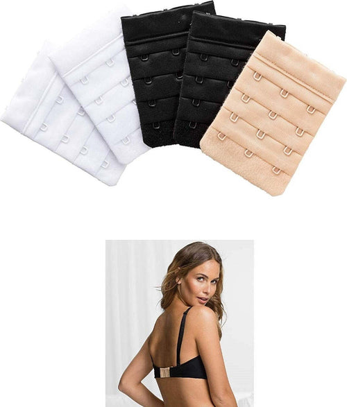 Fibbie Fibbia 3 Pezzi Prolunga Reggiseno Cc6397 Nero Bianco 3 Ganci 4 File 50mm Moda/Donna/Abbigliamento/Abbigliamento da notte lingerie e intimo/Lingerie & Intimo/Accessori/Estensioni reggiseno Trade Shop italia - Napoli, Commerciovirtuoso.it