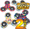 Fidget-Spinner-Hand-Gioco-Portatile-Fantasia-3d-Giocattolo-Anti-Stress-2-Pezzi