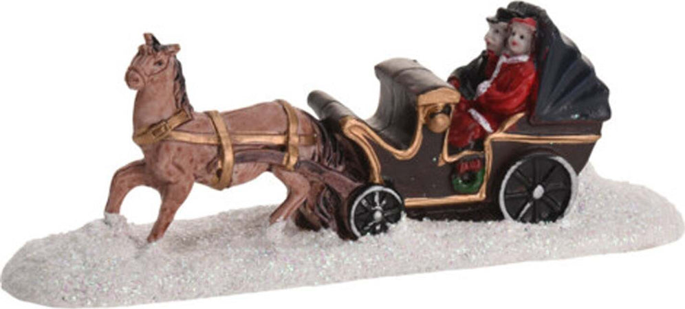 Figura Babbo Natale per villaggio natalizio decorazione in resina 13,5 cm Casa e cucina/Decorazioni per interni/Addobbi e decorazioni per ricorrenze/Decorazioni natalizie/Oggettistica MagiediNatale.it - Altamura, Commerciovirtuoso.it