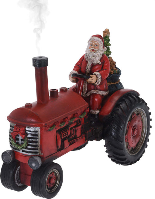 Figura Babbo Natale su Trattore per villaggio natalizio decorazione in resina 28 cm Casa e cucina/Decorazioni per interni/Addobbi e decorazioni per ricorrenze/Decorazioni natalizie/Oggettistica MagiediNatale.it - Altamura, Commerciovirtuoso.it