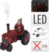 Figura Babbo Natale su Trattore per villaggio natalizio decorazione in resina 28 cm Casa e cucina/Decorazioni per interni/Addobbi e decorazioni per ricorrenze/Decorazioni natalizie/Oggettistica MagiediNatale.it - Altamura, Commerciovirtuoso.it