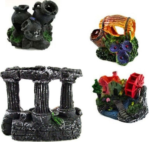Figura Decorativa Acquario Colonne Anfore Decorazione Acquari Modelli Assortiti Prodotti per animali domestici/Pesci e animali d'acqua/Arredo per acquario/Oggetti Trade Shop italia - Napoli, Commerciovirtuoso.it