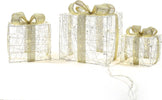 Figura luminosa regali con 450 luci a led luminosi caldi a corrente, set da 3 regali Casa e cucina/Decorazioni per interni/Addobbi e decorazioni per ricorrenze/Decorazioni natalizie/Luci natalizie/Catene luminose per esterni MagiediNatale.it - Altamura, Commerciovirtuoso.it