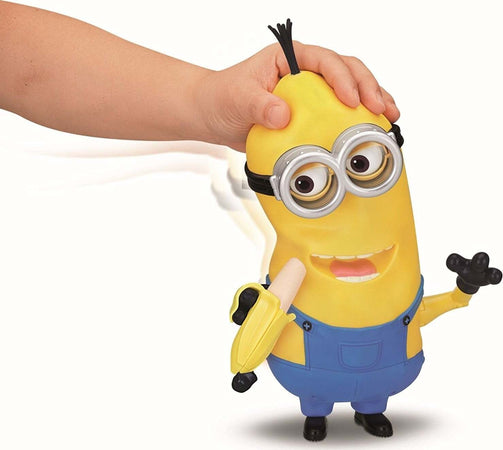 FIGURA PARLANTE INTERATTIVA MINION KEVIN BANANA EATING MINIONS FIGURE TALKING Giochi e giocattoli/Elettronica per bambini/Animali interattivi Trade Shop italia - Napoli, Commerciovirtuoso.it