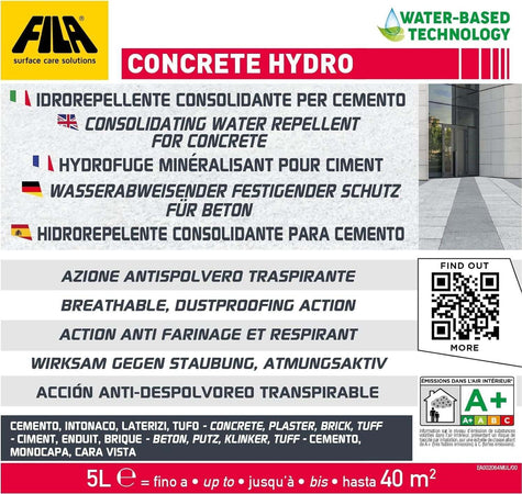 FILA-CONCRETE-HYDRO-LT.5-idrorepellente-consolidante-per-cemento