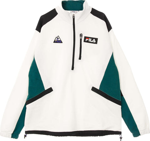 FILA-Felpa-Leggera-Collo-Alto-Uomo-Clem-Half-Zip-Sweat-Shirt-Blanc-De-Blanc/black/storm-da-uomo