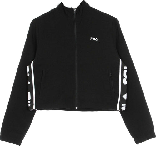 FILA-Giacca-Tuta-Donna-Taini-Taped-Crepe-Jacket-Black-da-donna