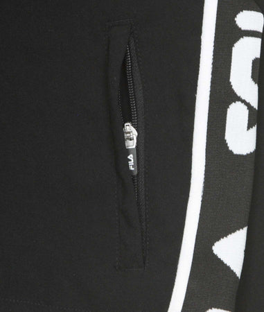 FILA-Giacca-Tuta-Donna-Taini-Taped-Crepe-Jacket-Black-da-donna