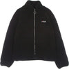FILA-Orsetto-Donna-Sari-Sherpa-Fleece-Jacket-Black-da-donna