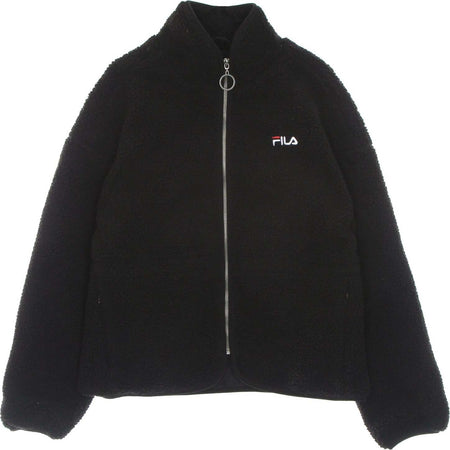 FILA-Orsetto-Donna-Sari-Sherpa-Fleece-Jacket-Black-da-donna