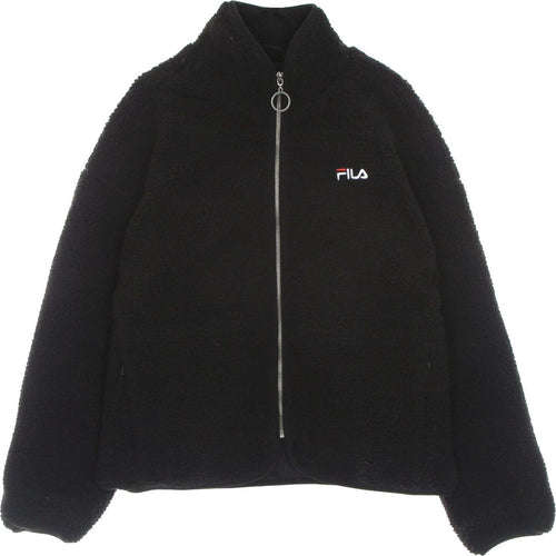 FILA-Orsetto-Donna-Sari-Sherpa-Fleece-Jacket-Black-da-donna