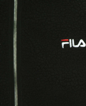 FILA-Orsetto-Donna-Sari-Sherpa-Fleece-Jacket-Black-da-donna