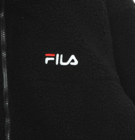 FILA-Orsetto-Uomo-Satoshi-Sherpa-Fleece-Jacket-Black-da-uomo