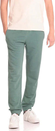 Fila-Pantalone-Tuta-Uomo-In-Felpa-Verde-Salvia