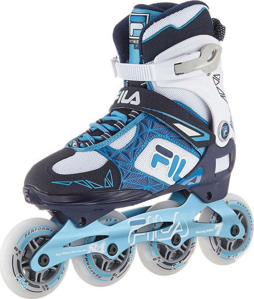 Fila-Pattini-in-Linea-Legacy-PRO-84,-Nero-Bianco-Azzurro