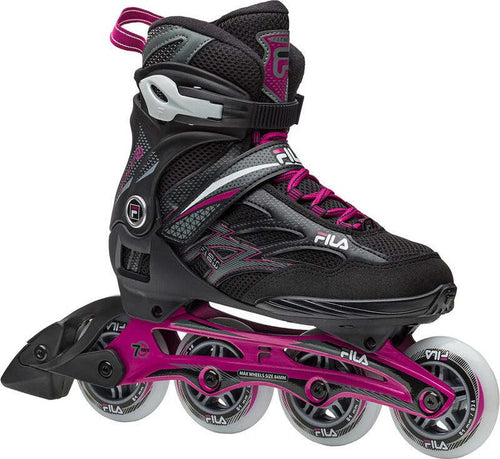 Fila-Pattini-in-Linea-WAVE-84-LADY-BLCK/GRY/MAGENTA