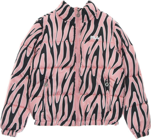 FILA-Piumino-Donna-Enid-Aop-Puff-Jacket-Peony-Allover-da-donna