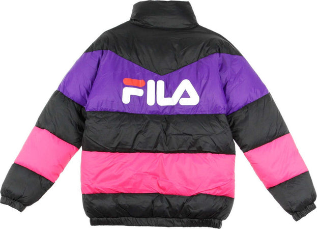 FILA-Piumino-Donna-Reilly-Black/tillandsia-Purple/pink-Yarrow-da-donna