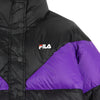 FILA-Piumino-Donna-Reilly-Black/tillandsia-Purple/pink-Yarrow-da-donna