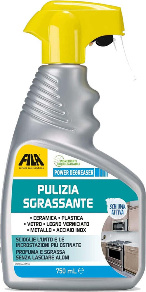 FILA-POWER-DEGREASER-ML.750-sgrassatore-per-ceramica-plastica-vetro-legno-vernici
