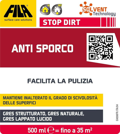 FILA-STOP-DIRT-500ml-protezione-gres-uso-Interno/Esterno