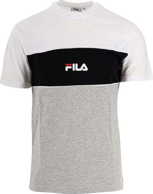 Fila T-shirt Uomo A Maniche Corte Bianca Nera E Grigia Melange Con Logo A Vista 100% Cotone Moda/Donna/Abbigliamento/T-shirt top e bluse/T-shirt Kanal 32 - Santa Maria di Licodia, Commerciovirtuoso.it