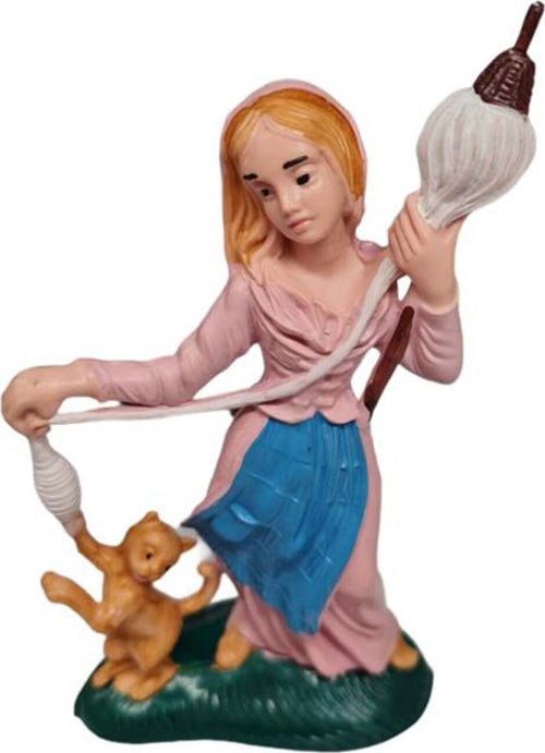 Filandaia in resina personaggi per presepe pastorelli e mestieri h 10 cm Casa e cucina/Decorazioni per interni/Addobbi e decorazioni per ricorrenze/Decorazioni natalizie/Presepi/Statuine e fondali per il presepe MagiediNatale.it - Altamura, Commerciovirtuoso.it