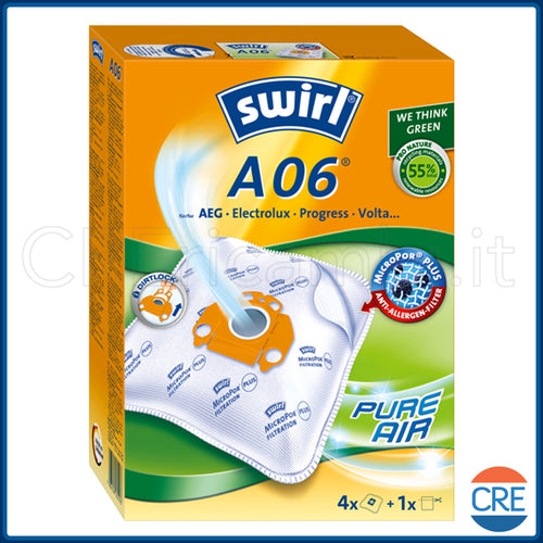 Sacchetti Microfibra x4 e Filtro Aria Compatibili per Aspirapolvere AEG, Electrolux, Progress