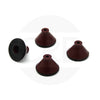 Piedini x4 Amaranto in Gomma per Luxury 20, 22, 250 GL, 275 GS, 300 ES