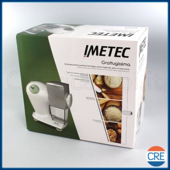 Grattugia Grattugissima Imetec, Rullo Inox, 150W, Contenitore Estraibile