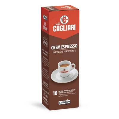 Caffè Crem Espresso, Capsule Cagliari Originali per Caffitaly System