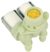 Elettrovalvola 2 vie 180° SNAP-IN N/RIT P25 JS Lavatrice Candy Hoover