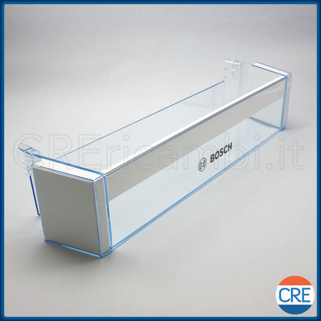 Balconcino Portabottiglie 470x120x100mm per Frigorifero Bosch