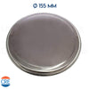 Copri Piastra Elettrica Universale 155 mm in Accaio Inox