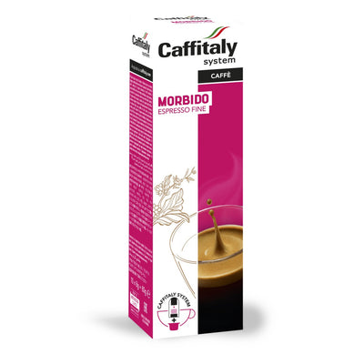 Caffè Morbido, 10 Capsule Originali per Caffitaly System