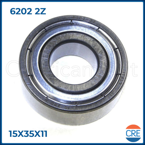 Cuscinetto a Sfere Tenuta Stagna 6202-2Z 35x15x11mm