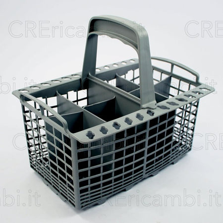 Cestello Posate 24,2x17,5x22,5cm per Lavastoviglie Ariston, Indesit, Whirlpool