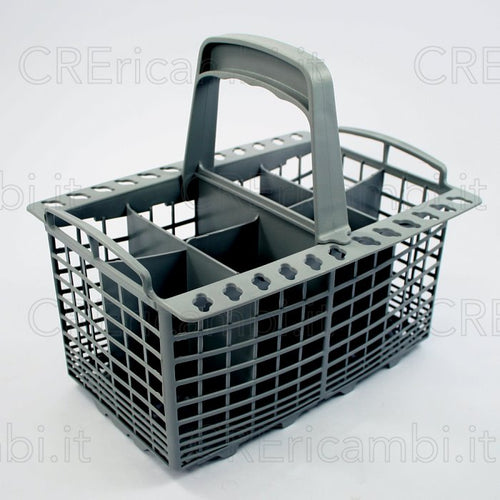 Cestello Posate 24,2x17,5x22,5cm per Lavastoviglie Ariston, Indesit, Whirlpool