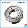 Cuscinetto a Sfere Tenuta Stagna 6201-2Z, 32x12x10 mm