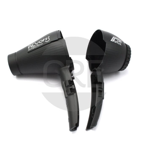 Corpo Scocca Esterno per Parlux Alyon Nero (Type 340)