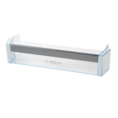Balconcino Portabottiglie Banda Argento per Frigorifero Bosch KCE40A, KDE33A, KGE36, KGE39