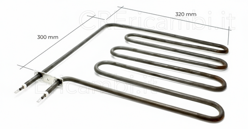 Resistenza 2000W per Sauna Harvia, 300x320 cm
