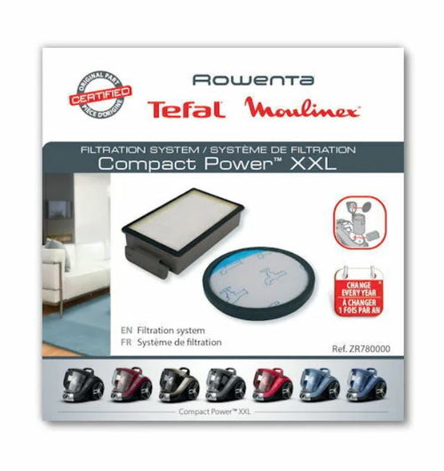 Filtro Hepa + Filtro Rotondo - Compact Power XXL RO4825 RO4871 TW48