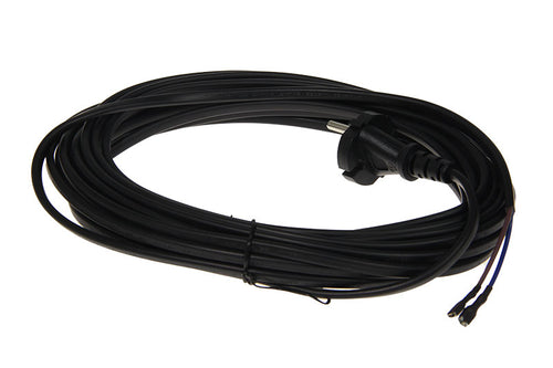 Cavo Alimentazione Nero, Presa Schuko, per Aspirapolvere XL295.40, XLC6050, XLC6550