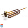 Resistenza 1200W Ricurva a Flangia Faston Prolungati per Boiler Scaldabagno